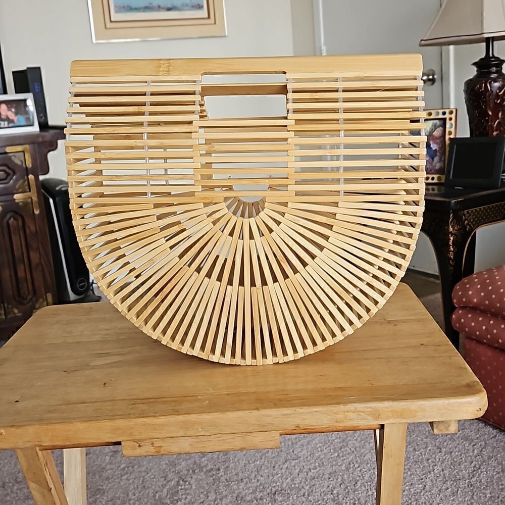 NWOT Bamboo tote bag